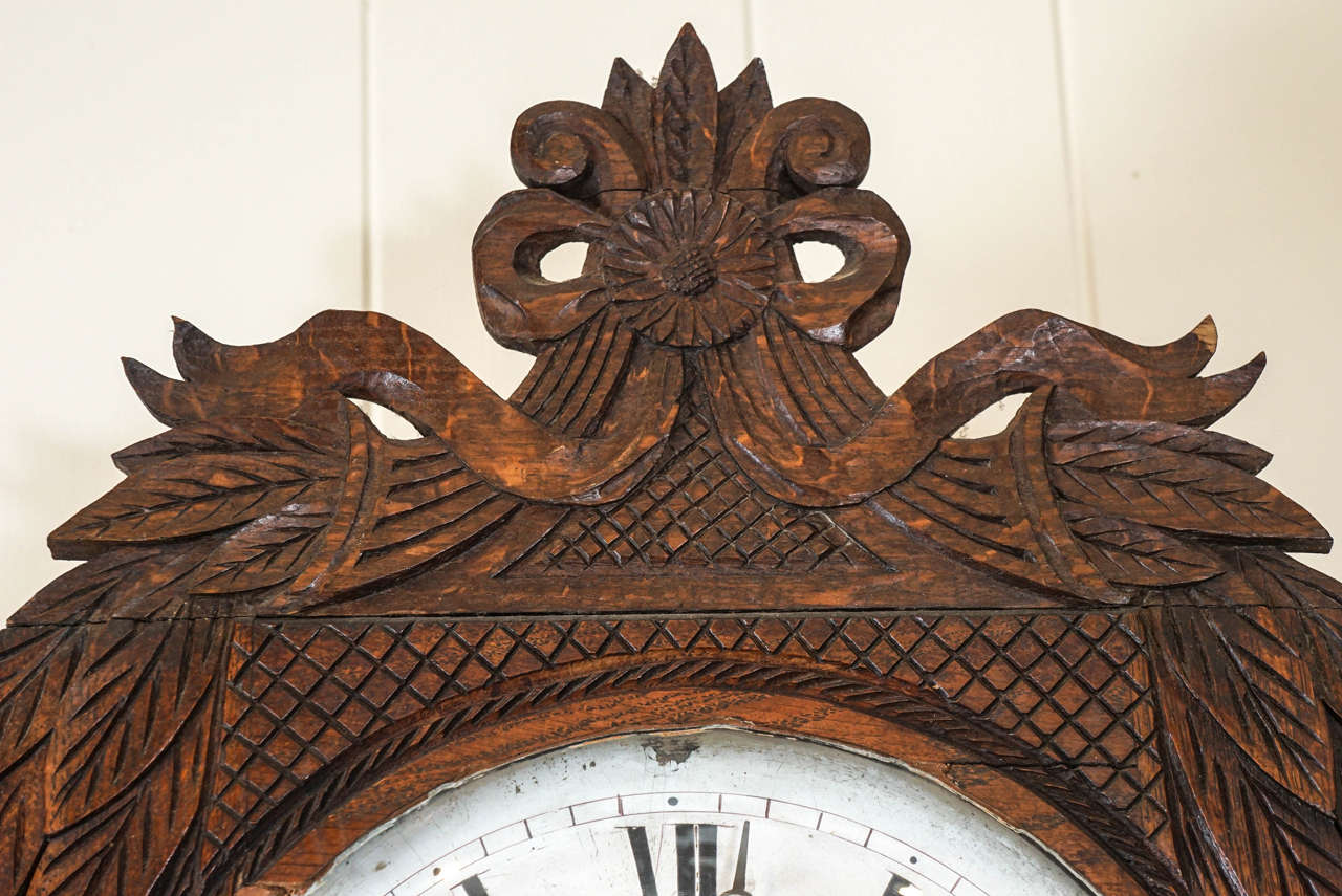 18th Century French Long Case Clock from Normandy - 
