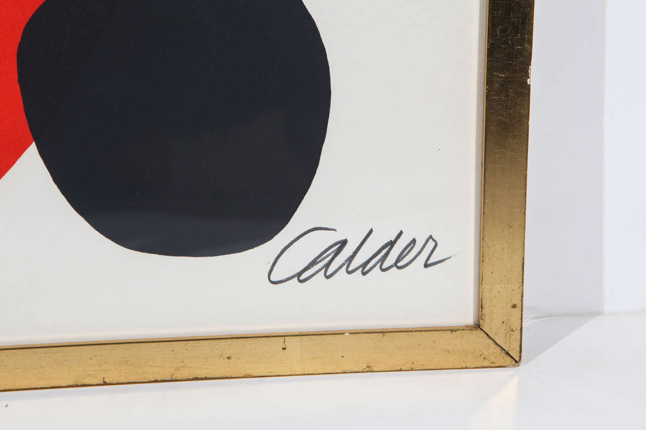 Alexander Calder Lithograph In Excellent Condition In Newport Beach, CA
