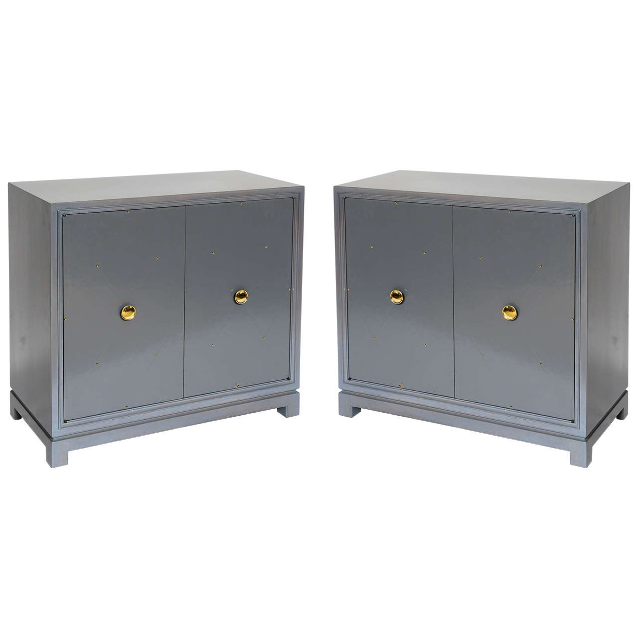 Tommi Parzinger for Charak Modern Pair of Cabinets