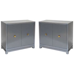 Tommi Parzinger for Charak Modern Pair of Cabinets