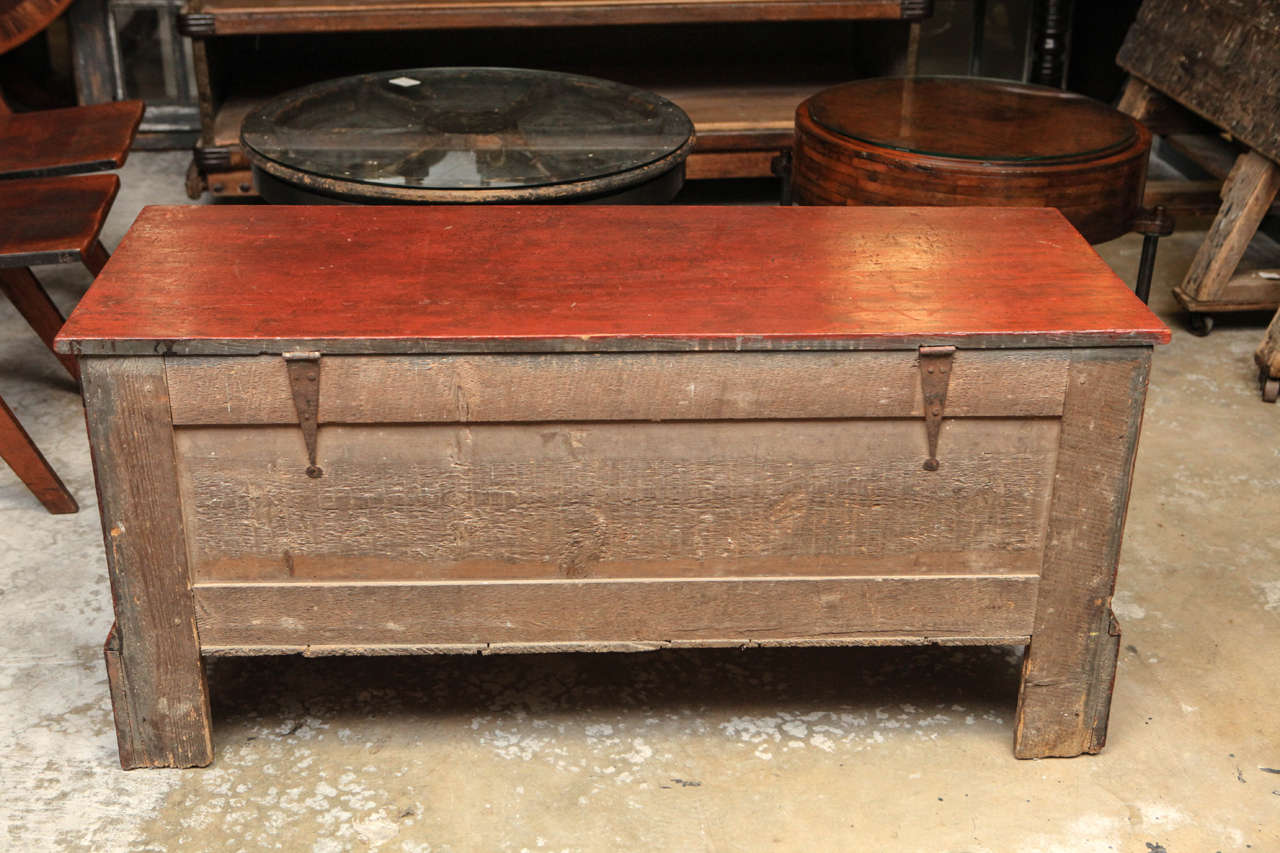 19th Century Painted Chest 2