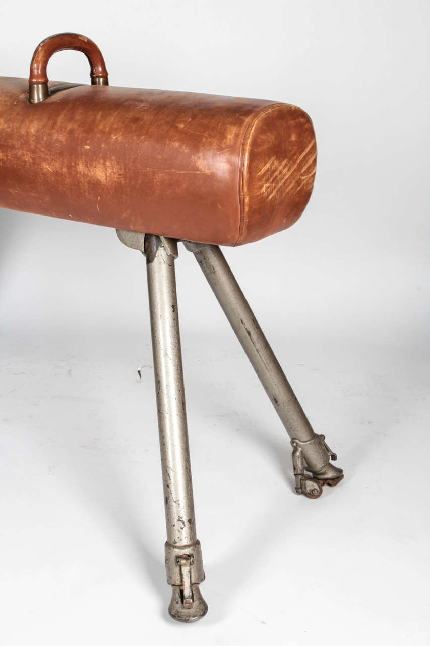 20th c. FullSize Leather Pommel Horse at 1stDibs vintage pommel