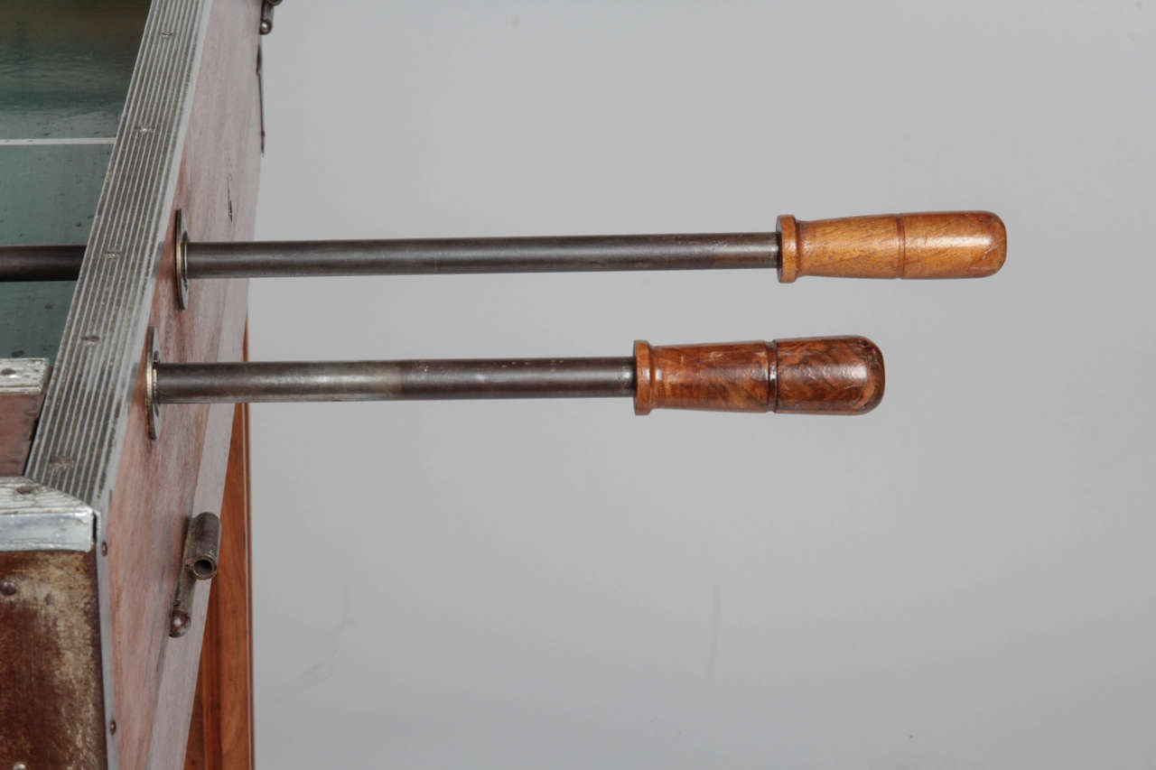 1950s Bilhares Triunfo TwoPerson, CoinOperated Foosball Table For Sale at 1stdibs