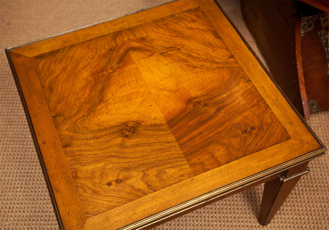 vintage baker furniture side table