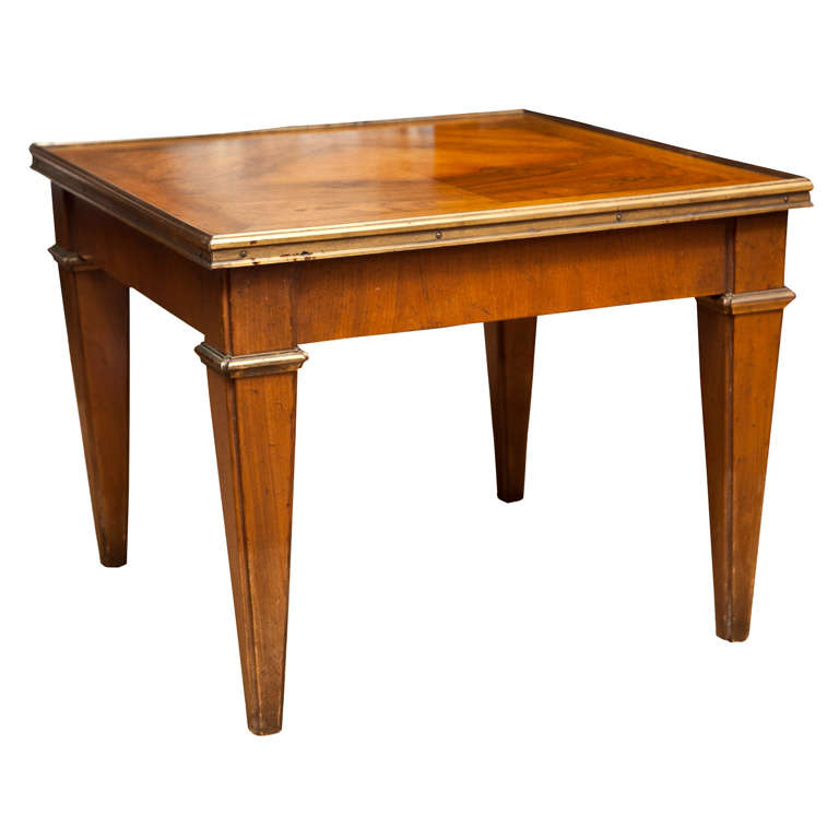 Vintage Baker Furniture Fruitwood Side Table