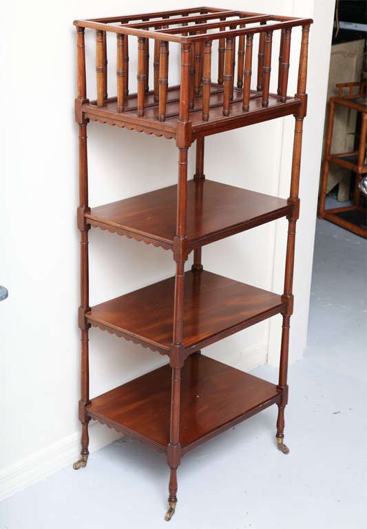 Library Four Tier Etagere 3