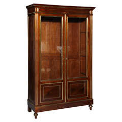 Important French Mahogany Bibliotheque
