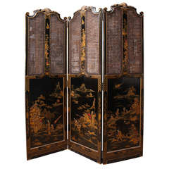 Chinoisserie Folding Screen