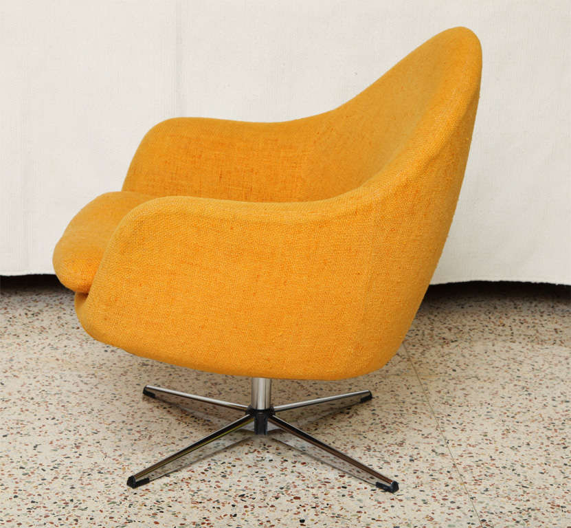 Fab Overman Swivel Egg Chair Sweden at 1stDibs