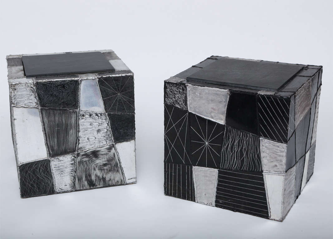 Paul Evans Argente Cube Tables 2