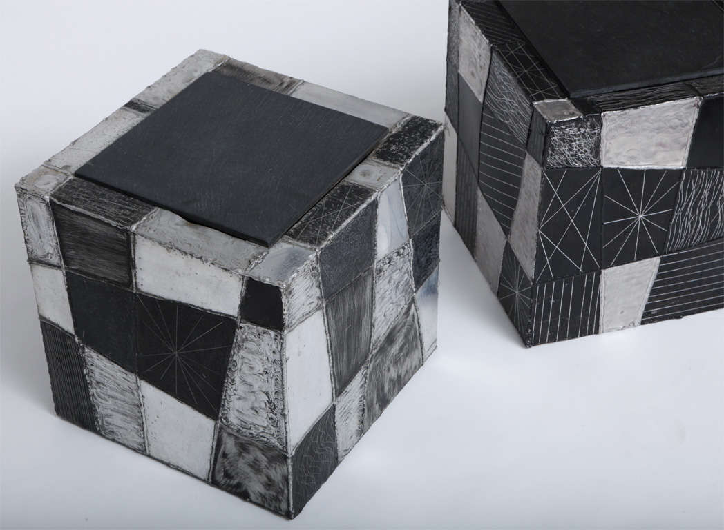 Paul Evans Argente Cube Tables 3