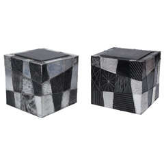 Paul Evans Argente Cube Tables