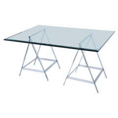 Vintage Alessandro Albrizzi Trestle Table