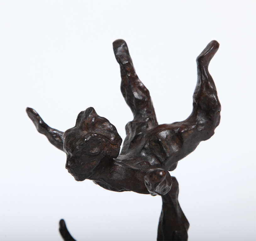American Chaim Gross Sculpture For Sale