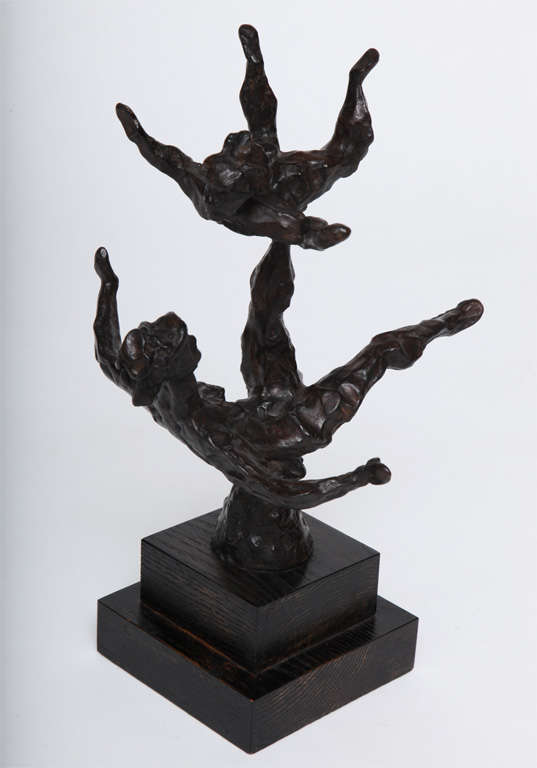 Bronze Chaim Gross Sculpture For Sale