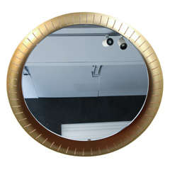 Italian Oversized Round Backlit Mirror