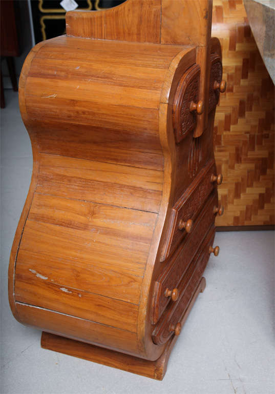Artist Made Cello Chest of Drawers 1