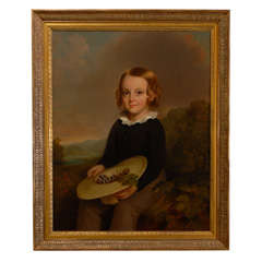 Vintage Portrait of a Young Boy