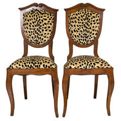 Pair of Beidermeier Side Chairs