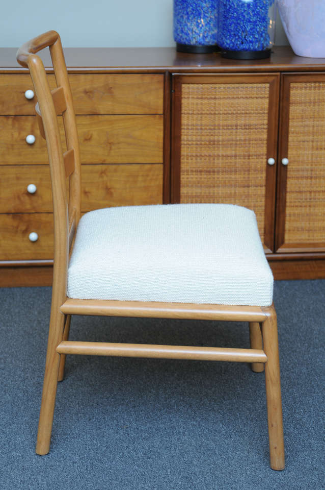 TH Robsjohn Gibbings Ladderback Dining Chairs for Widdicomb 1