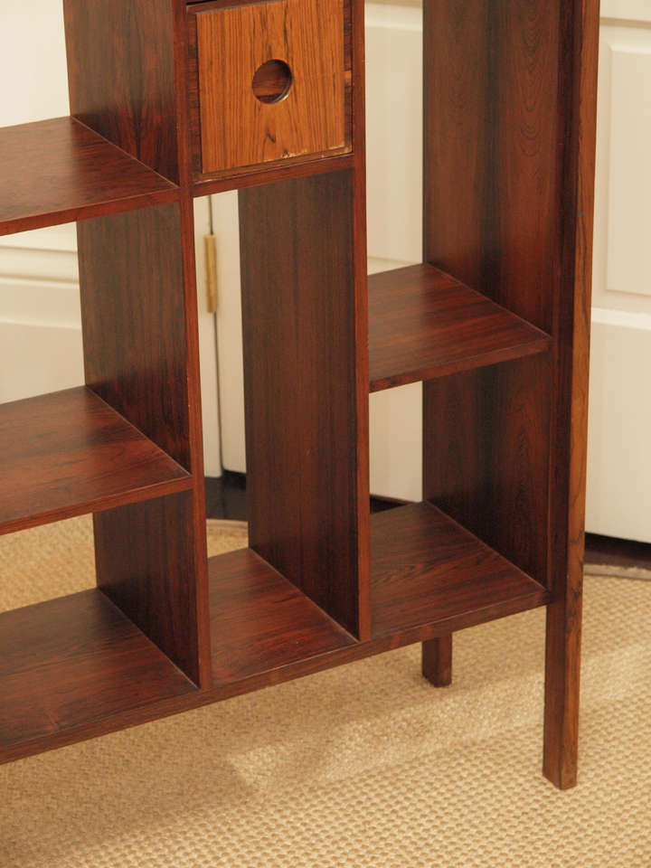 Rosewood Bookcase/Room Divider 1