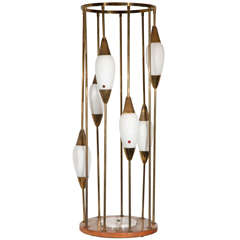 Mid-century Murano Table Lamp