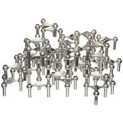 41 Piece Modular Candlelabra by Nagel 41 Piece Modular Candlelabra by Nagel