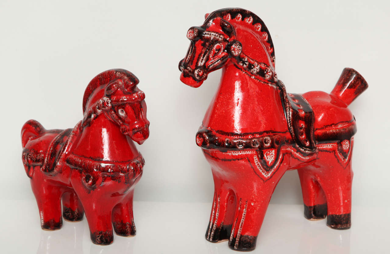 Red Bitossi Horse