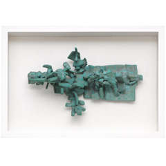 Sculpture en bronze montée par Dorothy Berge