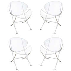 Set of 4 Maurizio Tempestini for Salterini Patio Chairs