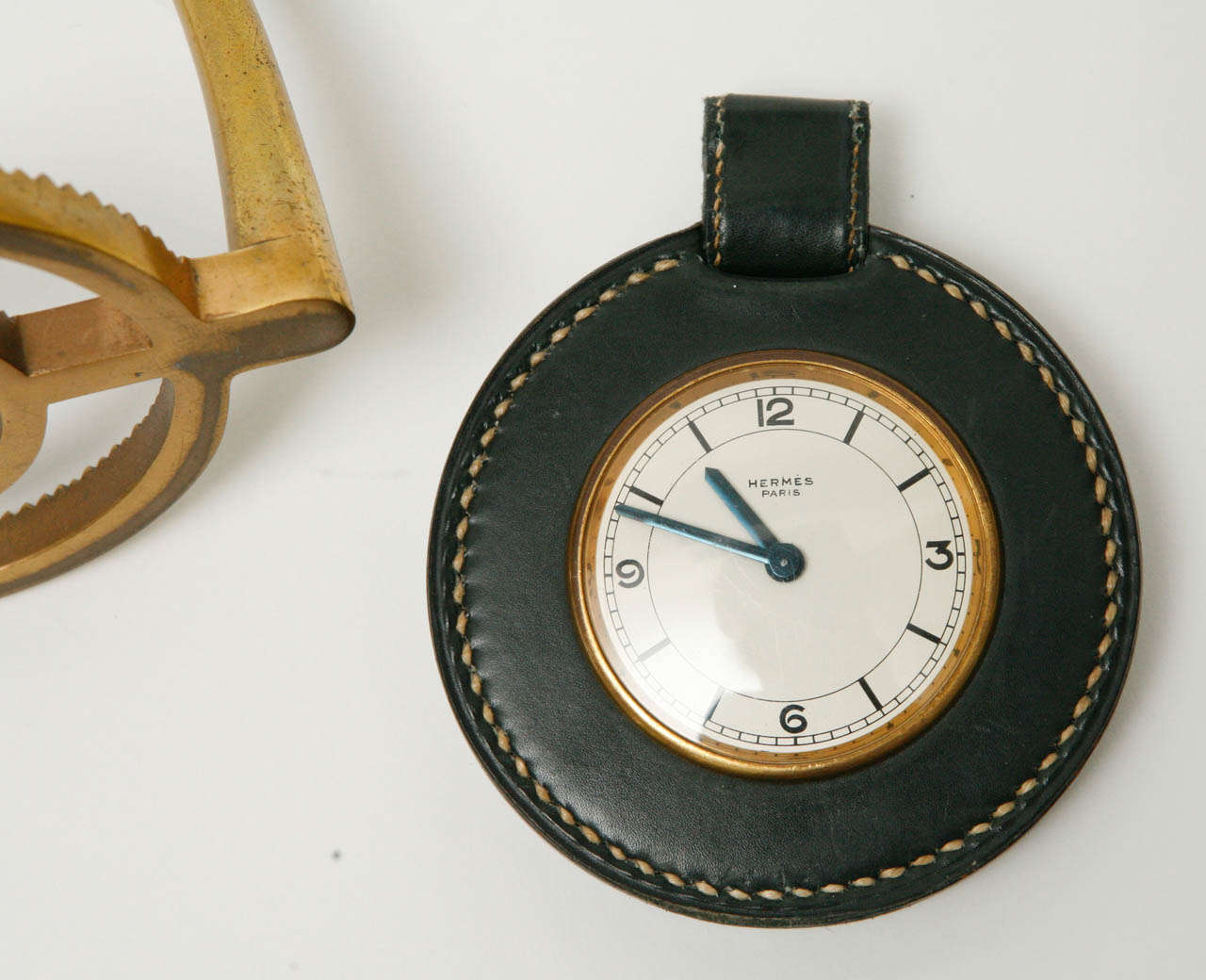 Stirrup Clock by Paul Dupre Lafon for Hermès 1