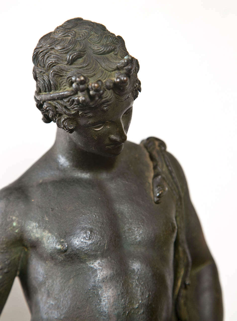 Standing Bronze Figure of Antinous, after the Antique 3