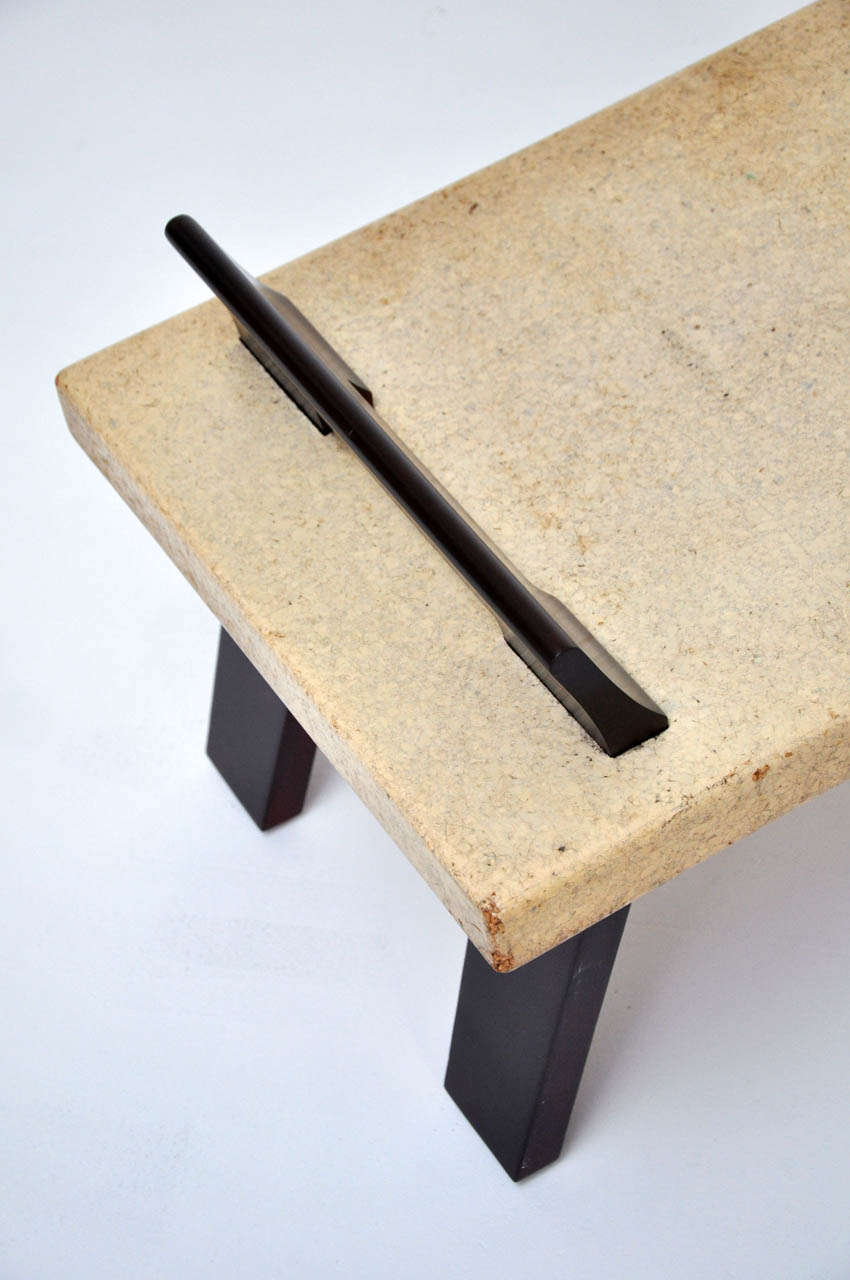 Paul Frankl Cork Bench / Coffee Table 2