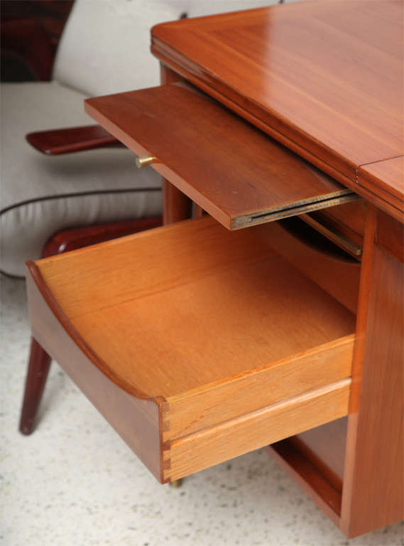 A Widdicomb Walnut Desk/Vanity 3