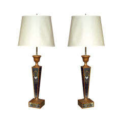 Pair of Maison Jansen Table Lamps