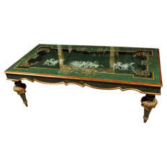 Fornasetti Style Rectangular Coffee Table 6