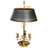 Regence-Style Gilt Bronze Bouillotte Lamp