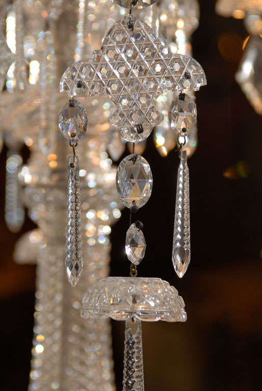 Cristalleries de Baccarat. A pair of Magnificent Crystal Candelabra.  circa 1880 For Sale 8