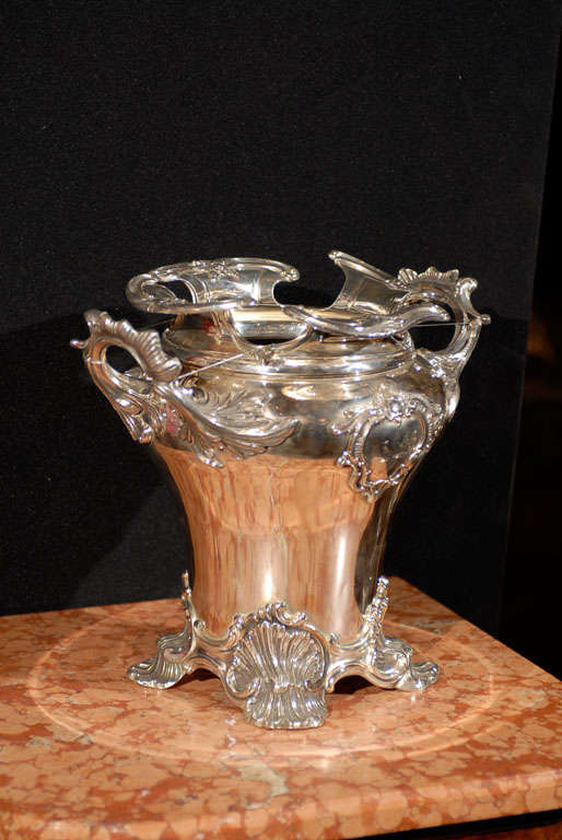 Enfriadores de vino Old Sheffield siglo XIX en venta