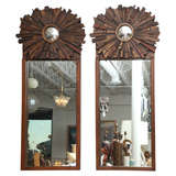 Pair of Nevelson-Style Mirrors