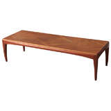 Mid Century Danish Modern John Stuart Ray Sabota att. Wood Rectangular Table