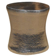 tambour side table