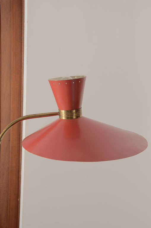 Italian Floor Lamp in the Style of Stilnovo 1