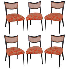 Set of Eight Dining Chairs by Harvey Probber