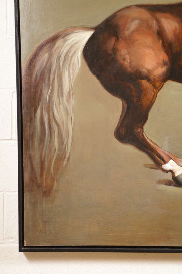 giant horse painting