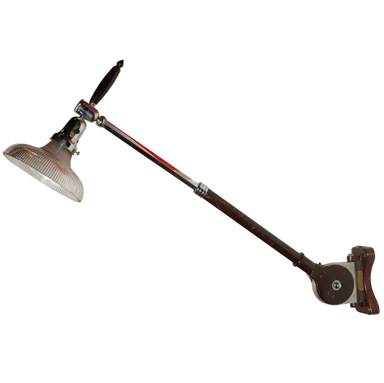 Industrial Extension Sconce For Sale