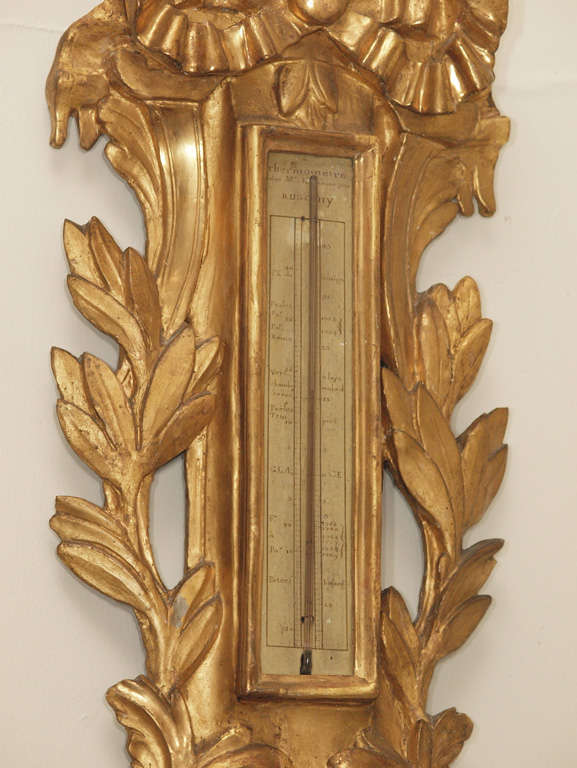 French 19th Century Barometer For Sale