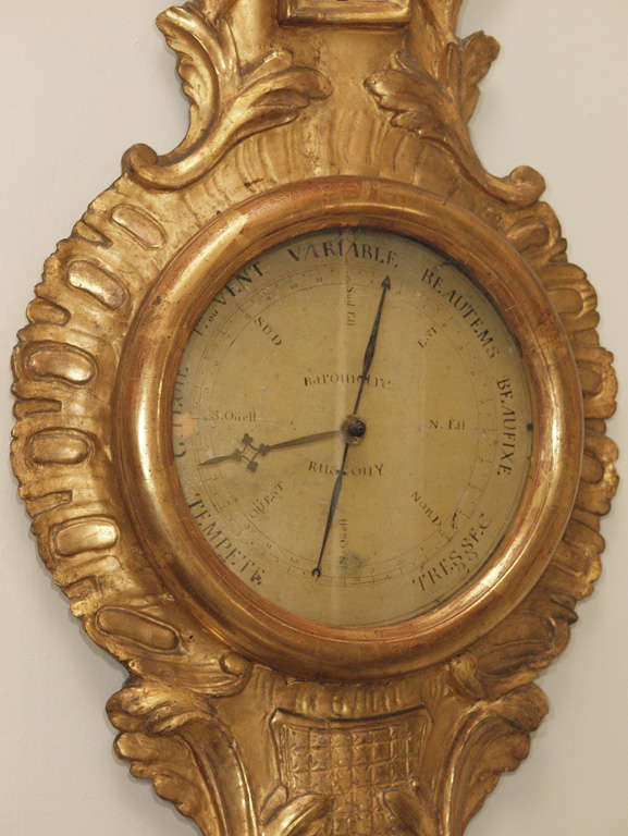 19th Century Barometer In Excellent Condition For Sale In New Orleans, LA