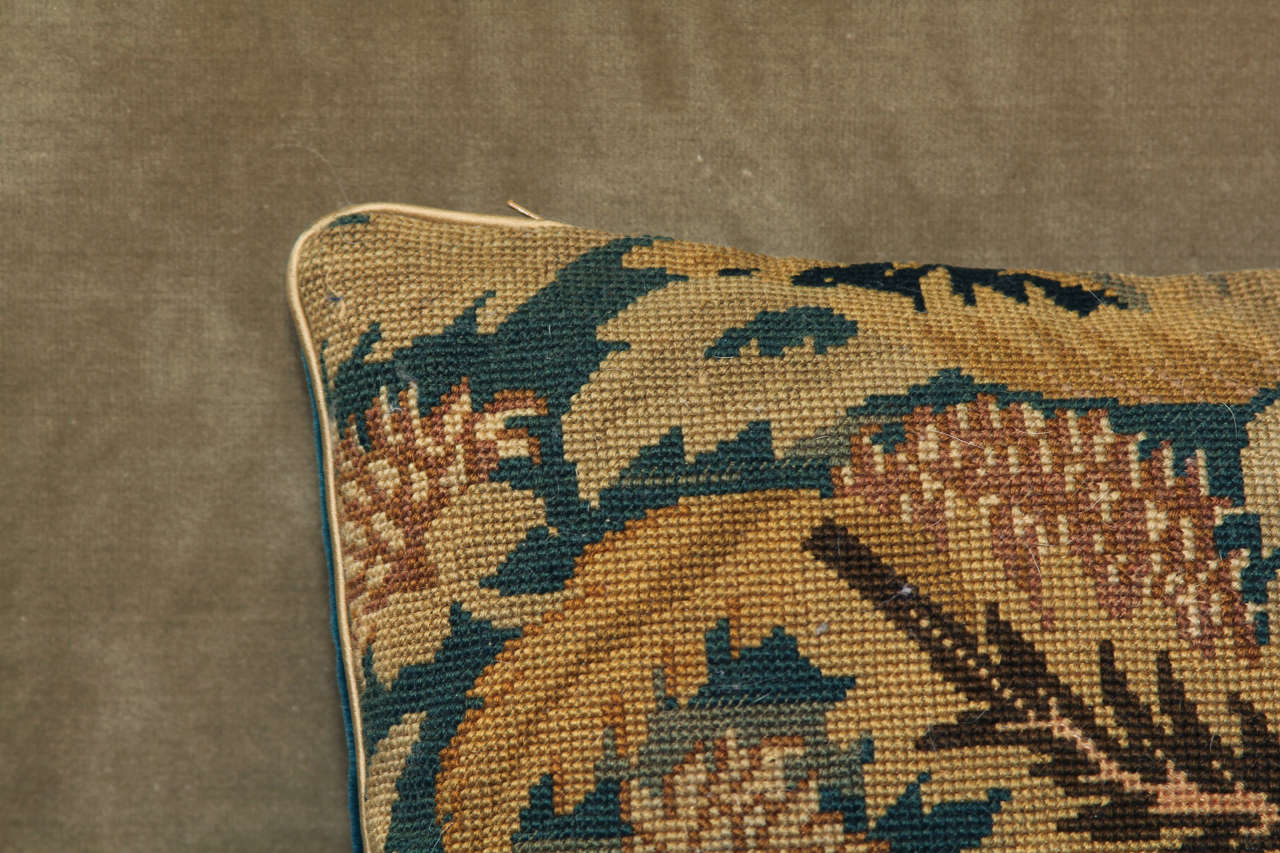 French Needlepoint Pillow