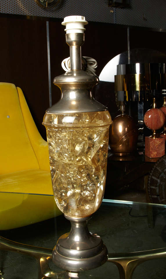 Résine Fantastique lampe de Marie-Claude De Fouquires en vente